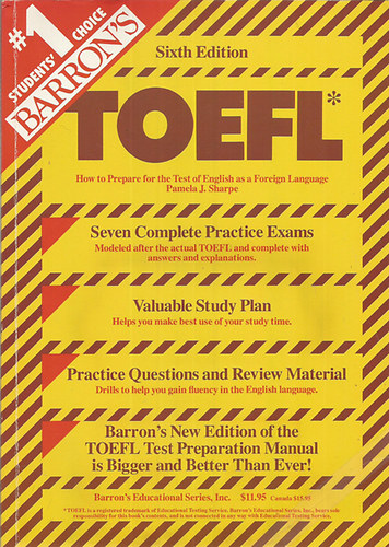 Pamela J. Sharpe - TOEFL - How to Prepare for the Test of English as a Foreign Language