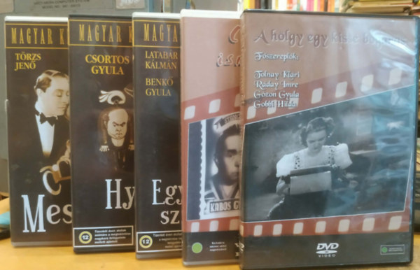 Latabár Kálmán, Tolnay Klári, Csortos Gyula, Kabos Gyula - 5 db klasszikus magyar komédia: