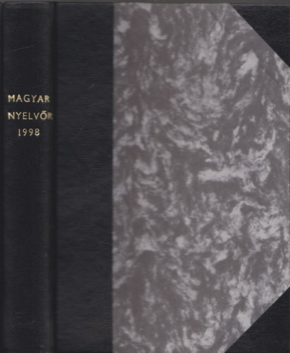 Keszler Borbla (szerk.) - Magyar nyelvr 1998/1-4. (Teljes vfolyam)