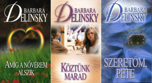 Amíg a nővérem alszik + Köztünk marad + Szeretőm, Pete ( 3 kötet )