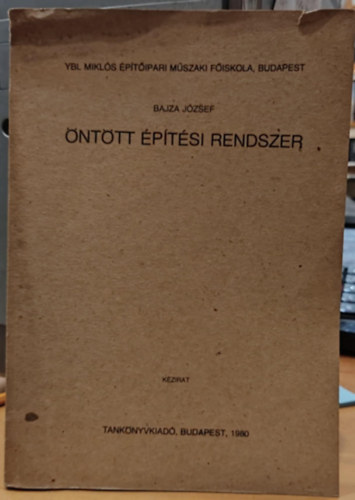 Bajza József - Öntött építési rendszer (kézirat)