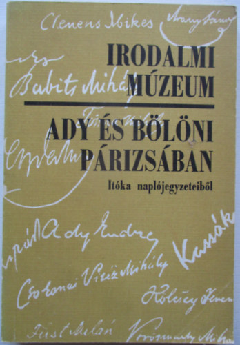Ill�s Ilona - Ady �s B�l�ni P�rizs�ban
