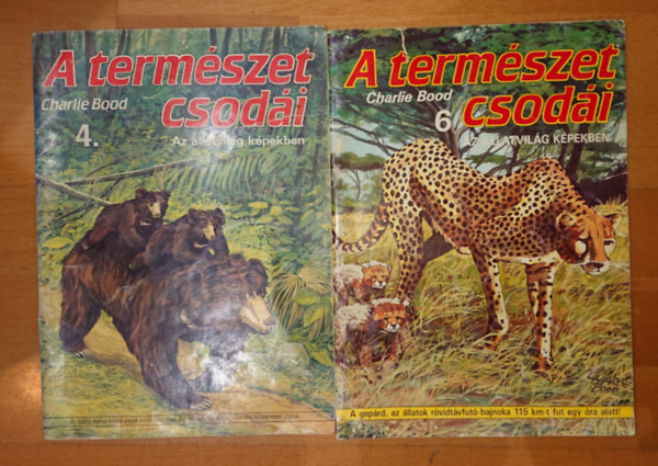 2 db A természet csodái című újság - 4. éés 6. szám