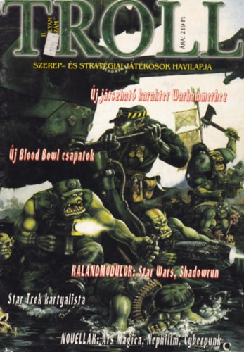 TROLL - Szerep- s stratgiai jtkosok havilapja II. vfolyam 11. szm 1995 December