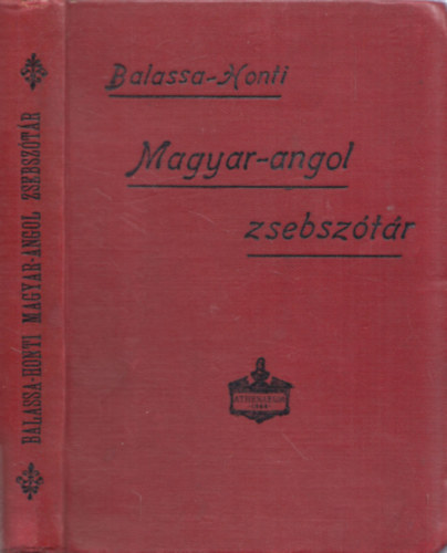 Balassa Jzsef, Honti Rezs - Magyar-angol zsebsztr