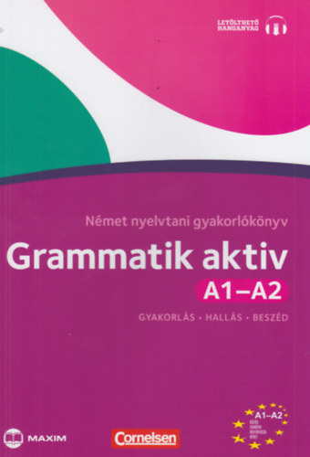 Friederike Jin, Ute Voss - Grammatik aktiv A1-A2 N�met nyelvtani gyakorl�k�nyv