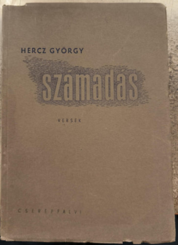 Hercz György - Számadás