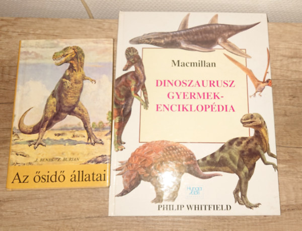 Benes, J.-Burian, Z., Philip Whitfield - 2 gyerekkönyv a dinoszaurokról: Az ősidő állatai, Dinoszaurusz gyermekenciklopédia