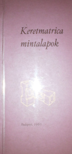 ismeretlen - Keretmatrica mintalapok