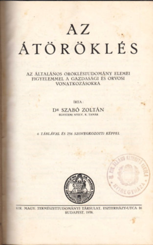 Dr. Szab Zoltn - Az trkls