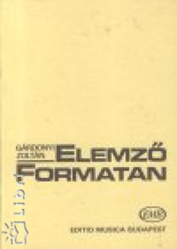 Grdonyi Zoltn - Elemz formatan