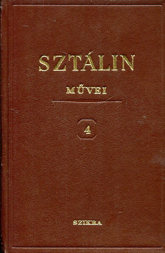 I. V. Szt�lin - I. V. Szt�lin m�vei 4. (1917 november - 1920)