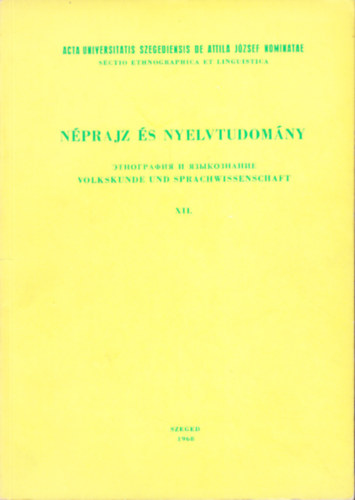 Ferenczi-Hajd-Nyri (szerk.) - Nprajz s nyelvtudomny XII.