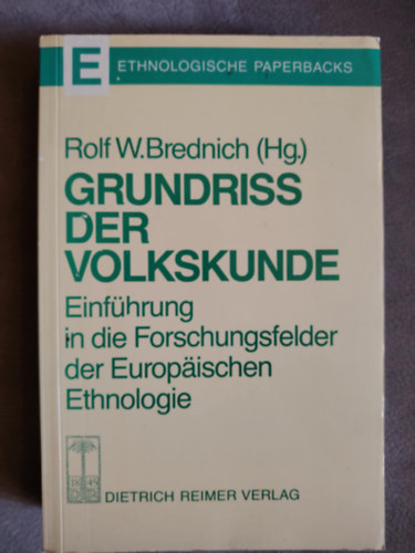 Rolf W. Berdnich (Hg.) - Grundriss der Volskunde - A folklr vzalata