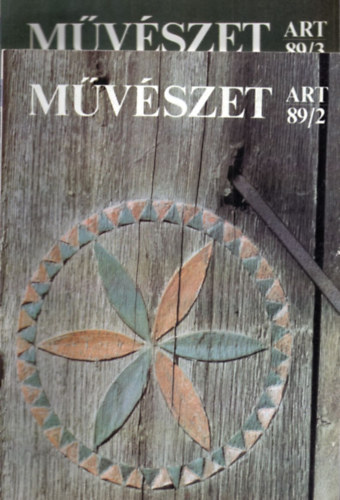 ACSAY JUDIT, Csete Gyrgy - 7 db Mvszet 1989/ 2, 3, 6, 8, 9, 10, 11, 12. szmok