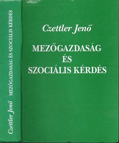 Czettler Jen - Mezgazdasg s szocilis krds