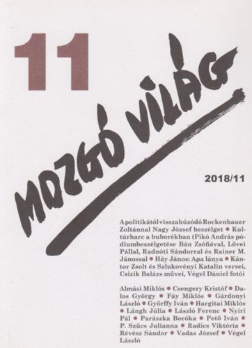 P. Sz�cs Julianna (szerk.) - Mozg� vil�g 2018/11