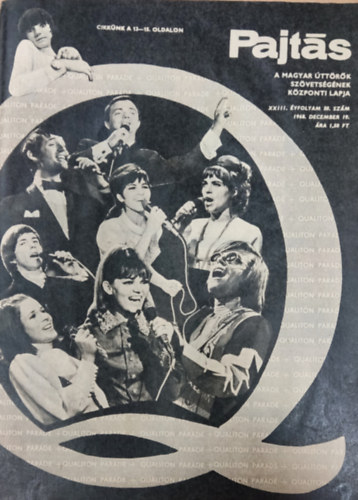 Vasvri Ferenc (szerk.) - Pajts XXIII. vfolyam 50. szm (1968)