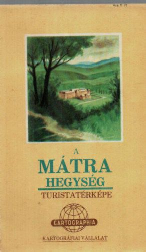A Mtra hegysg turistatrkpe