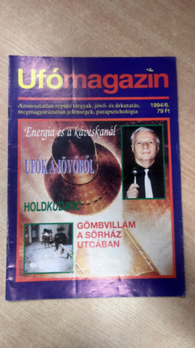 Pusztay Sándor (főszerk.) - Ufómagazin 1994/6