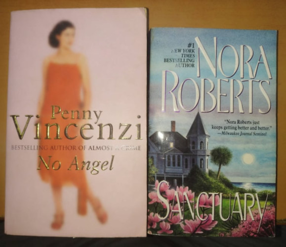 Penny Vincenzi, Nora Roberts - No Angel + Sanctuary (2 ktet)