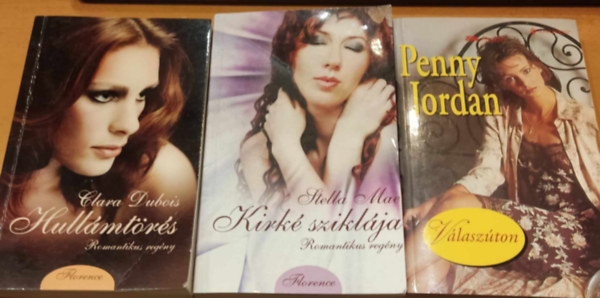 Penny Jordan, Clara Dubois, Stella Mae - Hullmtrs + Kirk sziklja + Vlaszton (3 ktet)