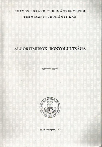 Lovász László - Algoritmusok bonyolultsága