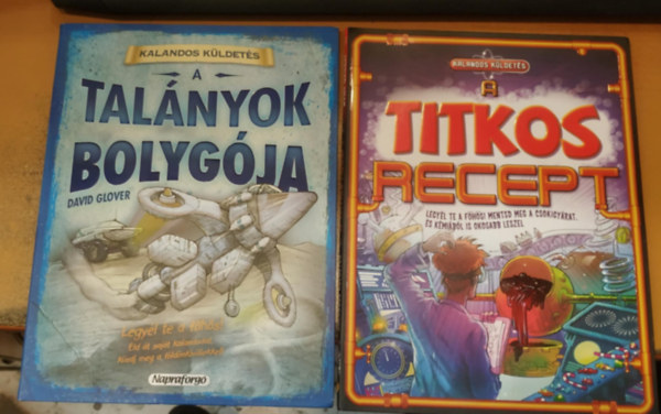 Dan Green, David Glover - 2 db Kalandos kldets: A Talnyok bolygja + A Titkos recept