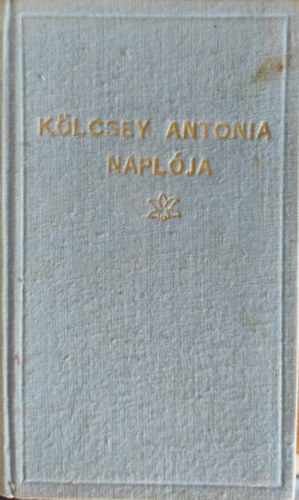 Kozocsa S�ndor - K�lcsey Antonia napl�ja