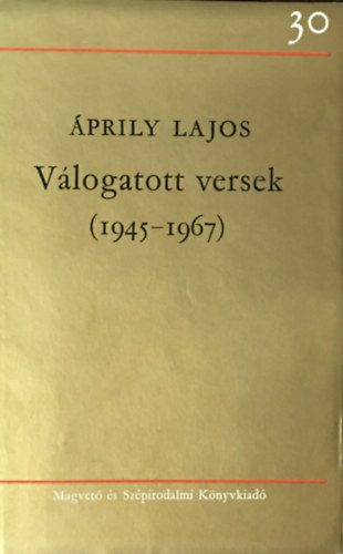 �prily Lajos - V�logatott versek (1945-1967)