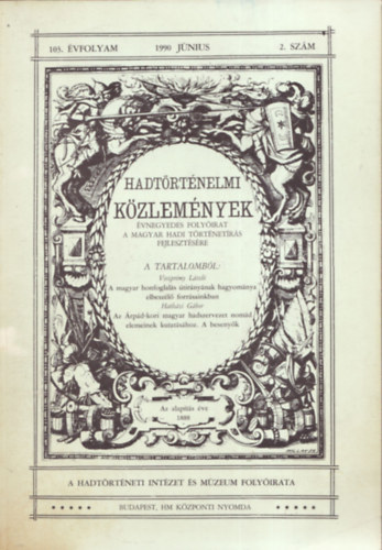 Hadt�rt�nelmi k�zlem�nyek 1990/2.,3.,4.