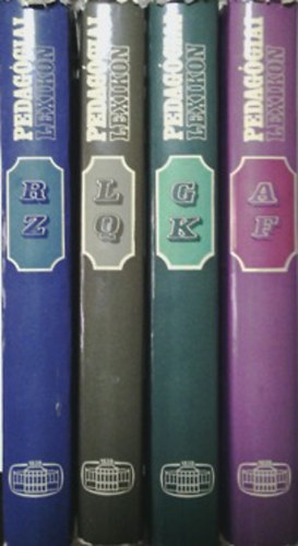 Nagy S�ndor (szerk.) - Pedag�giai Lexikon 1-4.