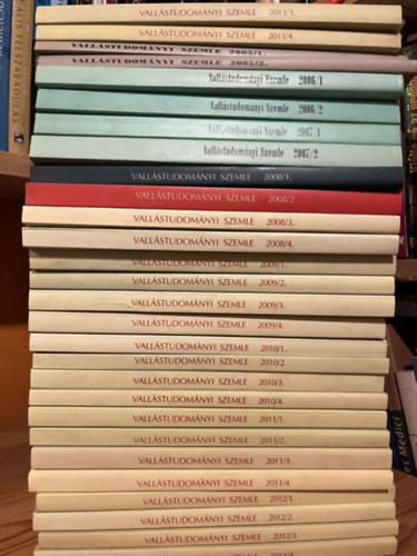 28 db Vallástudományi Szemle - folyóirat