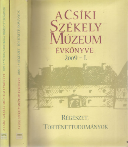 Murnyi Jnos (szerk.) - A Cski Szkely Mzeum vknyve 2008/I-II.