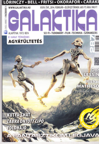 Galaktika 287 XXXV. vf., 2014. februr