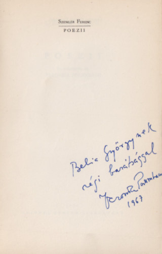 Romulus Vulpescu - Poezii (Dedik�lt)