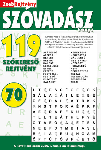 Szóvadász könyv 70.