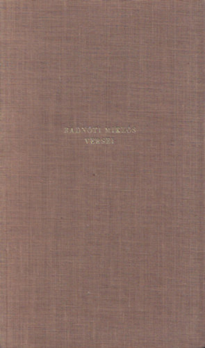 Radnti Mikls - Radnti Mikls versei