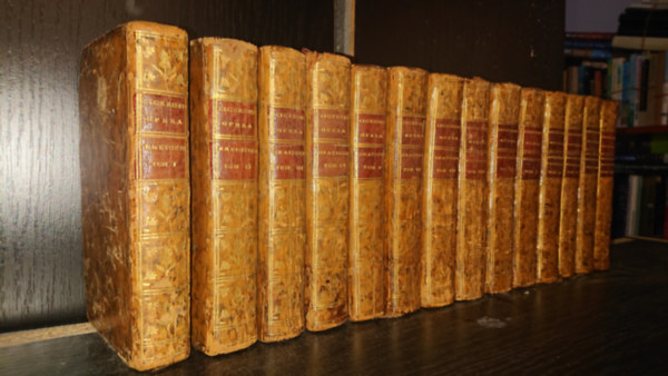 Cicero Marcus Tullius - M. Tullii Ciceronis Opera I-XIV. Paris, Saillant/Desaint/Barbou, 1768