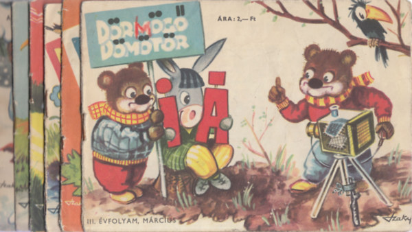 R�kos Kl�ra (szerk.) - 6 db. D�rm�g� D�m�t�r (1959/3,5,7, 8,10,12)