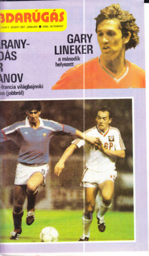 Labdarúgás 1987. (XXXIII./1-12.) teljes évfolyam egybekötve