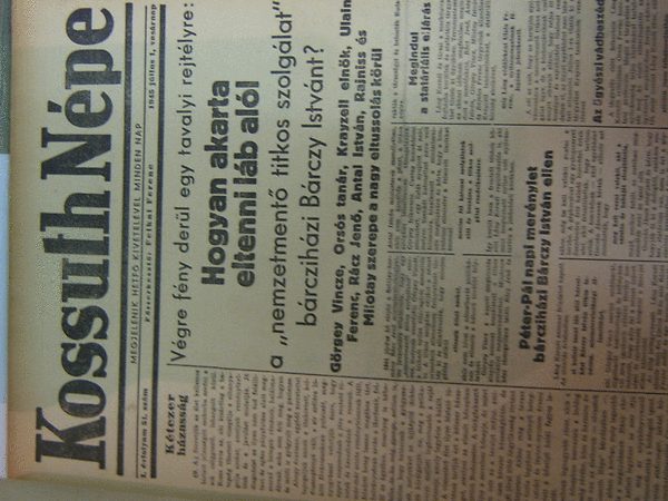 Felkai Ferenc; szerk - - Kossuth N�pe 1945 j�lius  h�