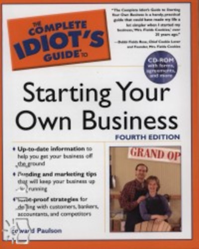 Paulson, Edward - Starting Your Own Business (The Complete Idiot's Guide)- CD mellklettel