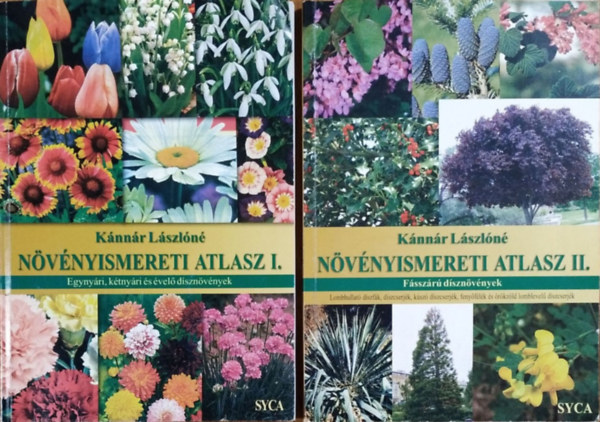 Kánnár Lászlóné - Növényismereti atlasz I-II.