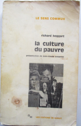 Richard Hoggart - La culture du pauvre