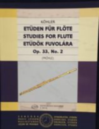Etdk fuvolra Op.33. No.2. - Z8514