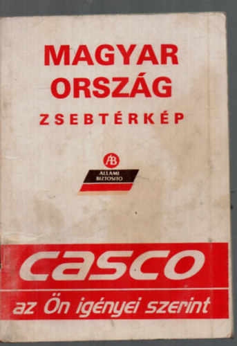 Magyarorszg zsebtrkp 1:650000