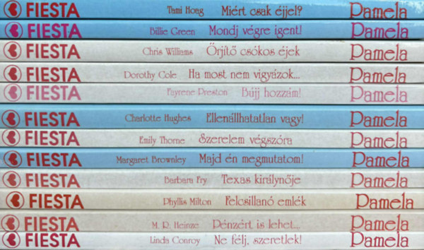 12 db Pamela romantikus ktet