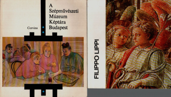 Vadas Jzsef, Ttrai Vilmos - 2 db Mvszettrtneti knyv egytt: Filippo Lippi, A Szpmvszeti Mzeum Kptra Budapest.