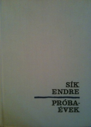 Sk Endre - Prbavek